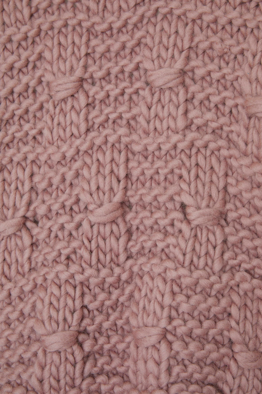 Knot pattern cardigan